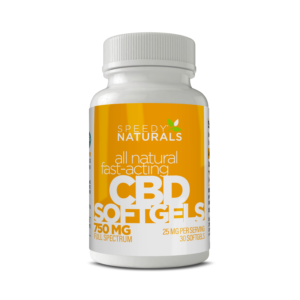 All Natural Full Spectrum CBD SoftGels in Varying Strengths